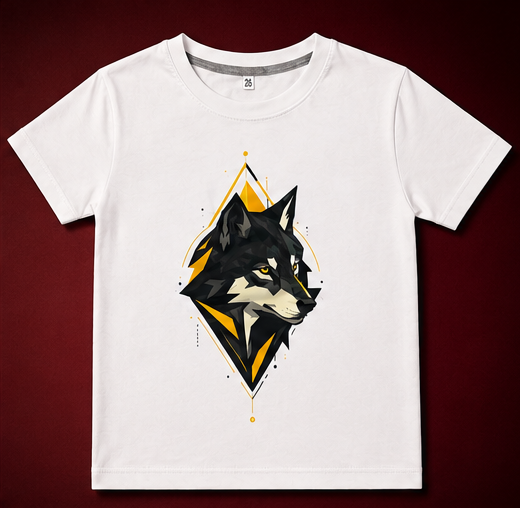 Kids Dream Big Wolf Graphic T-Shirt & Short Set